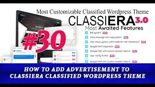 HOW TO ADD ADVERTISEMENT CODE AND BANNER ADS TO CLASSIERA THEME
