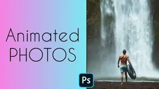 Make a action to animated photos in Photoshop | Action Photo | Animated photo | Adobe Photoshop
