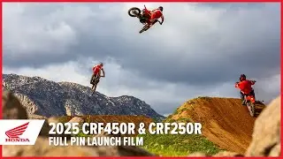 New CRF450R and CRF250R: Full Pin Launch Film | Off Road Motorcycle | Honda