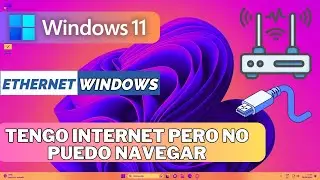 Solución Tengo internet pero no puedo navegar Windows 11