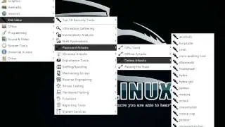 Kali Linux 1.1.0 a quick tour