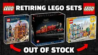 LEGO sets YOU may miss out on! | Out Of Stock LEGO Sets | Late October 2024