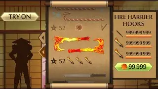 Shadow Fight 2 The Most Powerful Fire Harrier Hooks