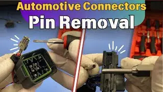 Automotive Connectors Repair & Pin Removal | How to De-Pin any Connector #maxpeedingrods