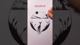Teacher vs Student drawing challenge 