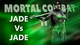 Mortal Kombat 11 JADE VS JADE Skin Gameplay Story Mode Fatal Moves Very Hard Difficulty 60FPS