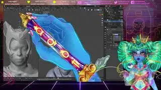 Catra 3d model mask thingy day 3 LATE NIGHT Livestream