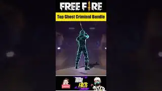 Free Fire New Top Criminal Ghost Bundle Event is Finally Here 👻 FF New Event