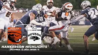 Anthony Hankerson Highlights | Oregon State vs. Nevada | 2024 Pac-12 Football