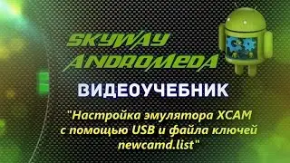 Настройка эмулятора XCAM с помощью USB файла ключей newcamd.list