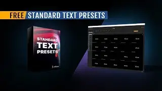 (FREE) AEJuice Standard Text Presets