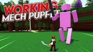Working Mech Puppet Tutorial In Roblox Build A Boat For Treasure!