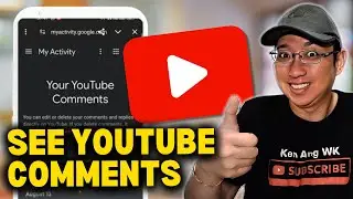 How To See All Your Comments On YouTube