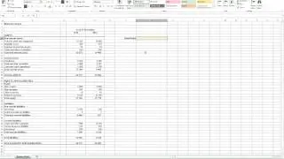 Calculating Debt Ratio  in Excel