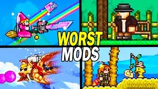 WEIRDEST Terraria Mods BANNED From Schools