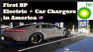 First Electric EV⚡️ Charging Locations From BP Oil Giant Now Available?!