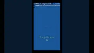 Duplicate 🖱 vs D // How To Duplicate Tabs in Google Chrome Browser // Windows 