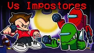 ERIK CARR vs AMONG US IMPOSTORES Vermelho e Verde (Friday Night Funkin Mod)