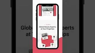 Salon Booking App Landing Page |  Figma UI Kit | App Landing Page