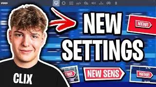 Clix FINALLY Reveals His NEW SETTINGS! (INSANE AIM)