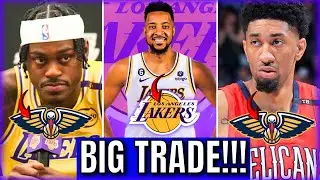 DEAL FINISHED! LAKERS SIGN NEW REINFORCEMENT IN AN AGREEMENT WITH 3 TEAMS! TODAY'S LAKERS NEWS