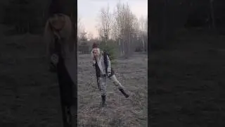 Марина на тяге🐧🎯 Охота на Вальдшнепа. 