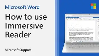 Tips and tricks for using Immersive Reader in Word | Microsoft