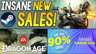 INSANE NEW STEAM PC GAME SALES RIGHT NOW + PLAY A STEAM GAME FREE!