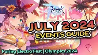 JULY 2024 Events Guide: Poring Vault is BACK! ~ Ragnarok M: Eternal Love