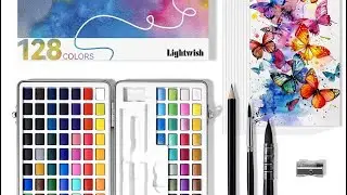 Fun with this Lightwish student palette! Everything you need & SUPER DUPER portable for travel.