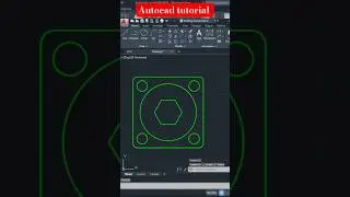 Autocad practice drawing mechanical | Autocad 2d drawing for beginners | 