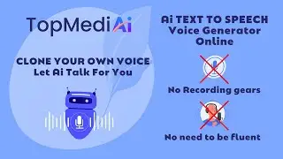 Generate Realistic Voice Overs For your content With Topmediai Text to Speech