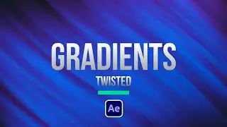 Create Animated Gradient Twirl Backgrounds in After Effects