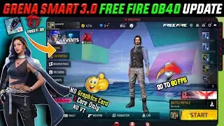 (New) Garena Smart 3.0 Free Fire OB40 Best Emulator For Low End PC 1GB Ram - Without Graphics Card