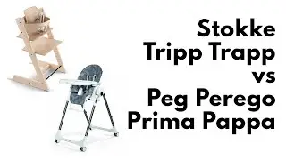 StokkeTripp Trapp vs Peg Perego Prima Pappa | Best High Chair 2020 | Bambi Baby Review
