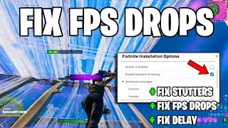 Fix Lag & FPS Drops in Fortnite (Disable Cosmetic Streaming) - Fortnite Chapter 4 Season 2 | How To