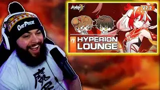 PART 2 CHARACTERS MEET KIANA?! Honkai Impact 3rd v7.2 Hyperion Lounge REACTION!