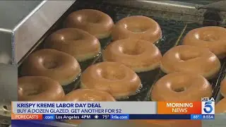 Krispy Kreme’s $2 dozen donuts deal available for a limited time this Labor Day