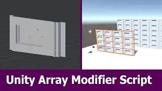 Unity Editor Programming: Array Modifier like in Blender