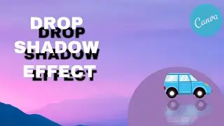Canva - Realistic Drop Shadow Effect On Text and Images(FREE)