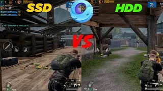 Gameloop SSD Vs HDD | Performance Comparison | PUBG MOBILE | Which Is Better | Latest 2024