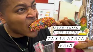 Everything I Ate at The Texas State Fair