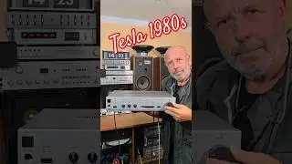 1980s TESLA stereo amplifier sound test - AZS 222 @youtubecreators #youtubehighfive @Angelicaaudio