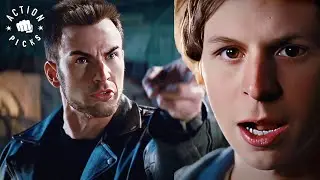 Chris Evans And Michael Cera's Hilarious Fight Scene | Scott Pilgrim vs. The World
