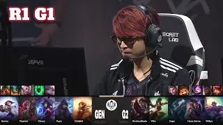 GEN vs G2 - Game 1 | Round 1 LoL MSI 2023 Main Stage | Gen.G vs G2 Esports G1 full game