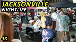 Uncovering Jacksonville Florida at Night