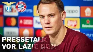 Pressetalk mit Neuer & Tuchel vor Lazio Rom - FC Bayern | Champions League | 🇩🇪