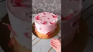 торт с бабочками#shots