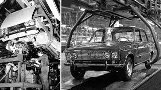 Автомобили ВАЗ  1978 год. кинохроники  автомобильной промышленности СССР.