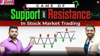 Support & Resistance Trading in Stock Market | Retesting Breakdown Breakdown Strategy